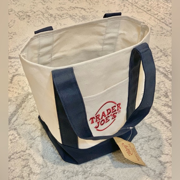 NWT Trader Joe’s Mini Canvas Bag (Set of 4) - Picture 3 of 8